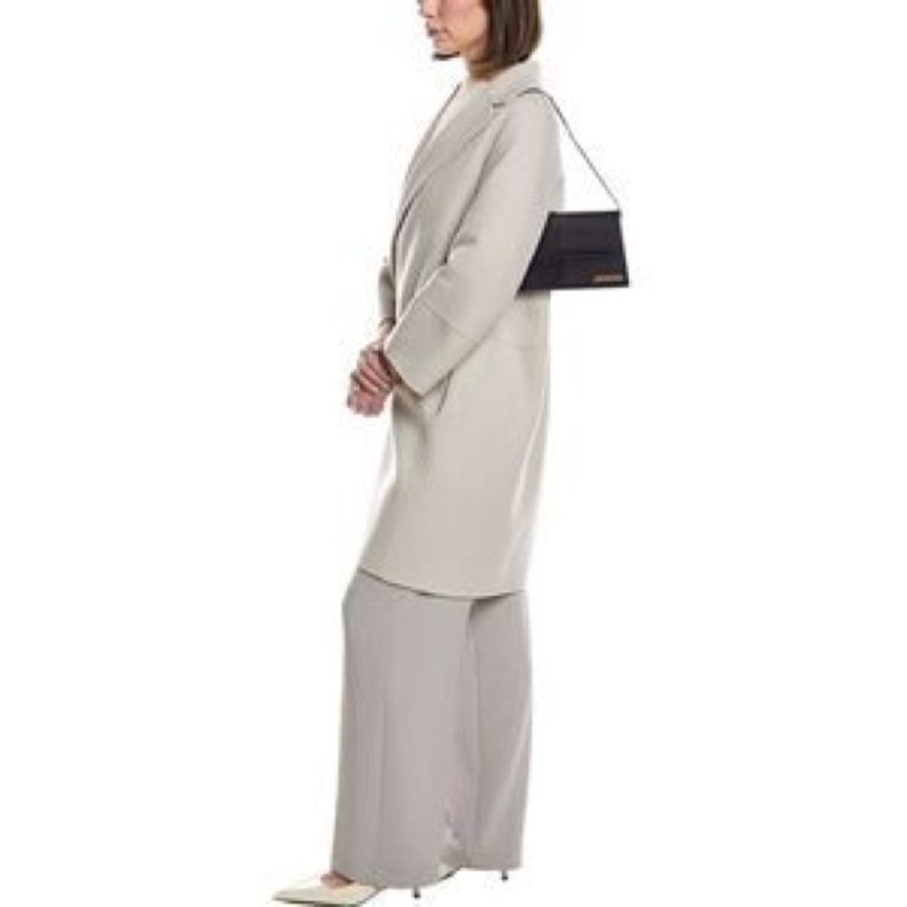 Jacquemus Le Bambino Long Leather Shoulder Bag, Black - Picture 4 of 4